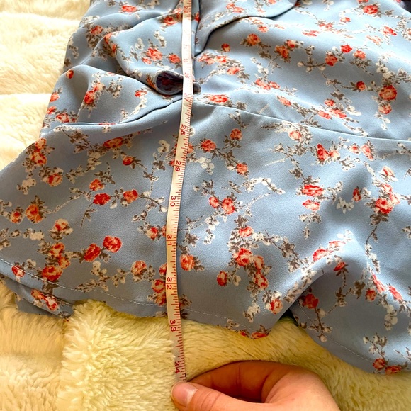 FLORAL RUFFLE PRINT DRESS - Picture 8 of 8